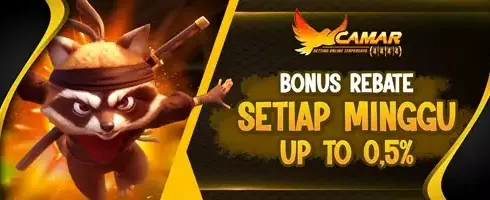Cashback Rebate Slot Mingguan promotional banner